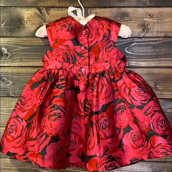 🧶 TheChildren's place black & red BB girl dress - Picture 5 of 6